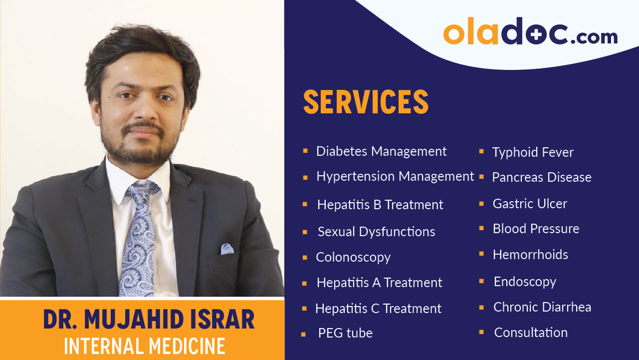 Services provided by Dr. Mujahid Israr